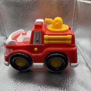 New Kid Connection"My First Vehicle"Fire Truck Lights Sirens Tested And Works